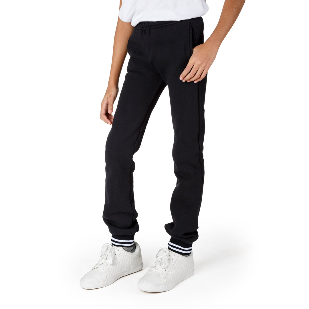 Boys black skinny joggers sale